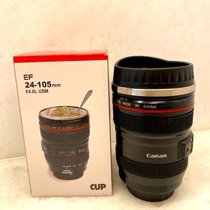 Camera Lens Coffee Mug,Vacuum Insulated Lens Coffee Mug